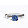 varitsa-jewellers - Solitaire Gold Engagement Ring with 0.4ct Brilliant Cut Sapphire - 01SG02S
